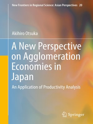 cover image of A New Perspective on Agglomeration Economies in Japan